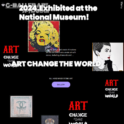 G-BALLER���W�J���Ă���A�[�g�R���N�V�����̃z�[���y�[�W�ł�